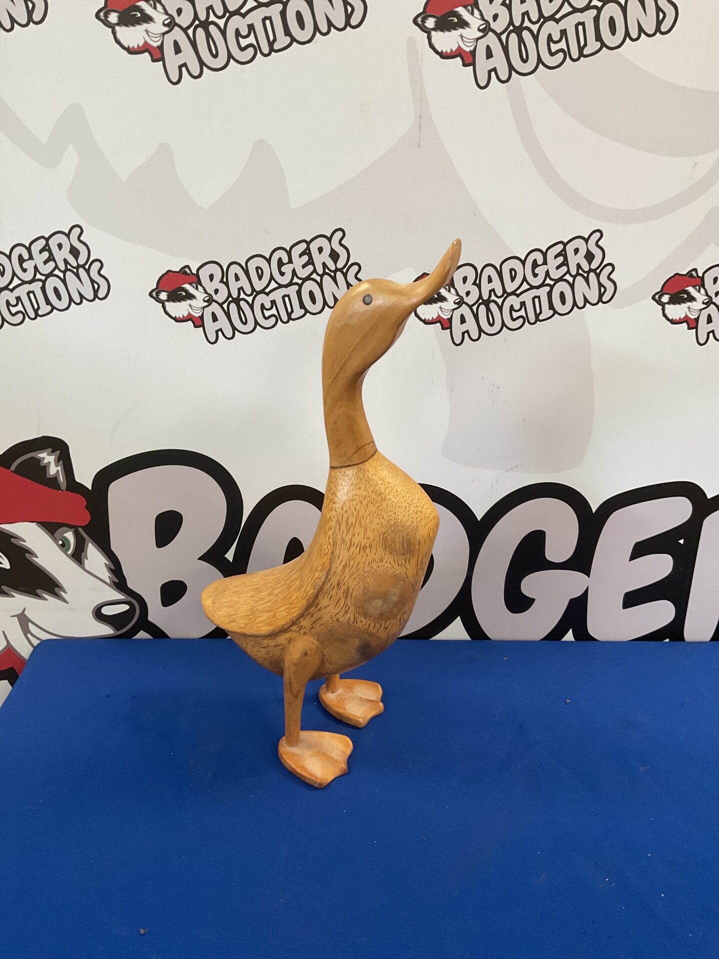 301 17” Wooden Duck