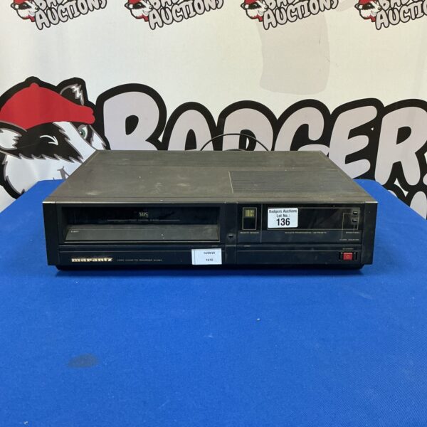 Vintage Marantz MV464 video cassette recorder in good condition.