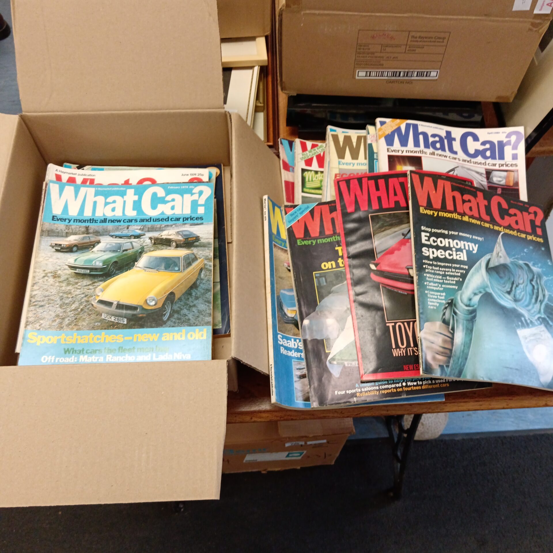 799 Collection of 1980s what car magazines
