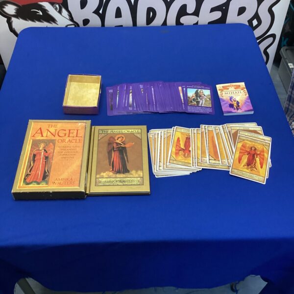 Angel and Mihal book set with guidance cards for divination.