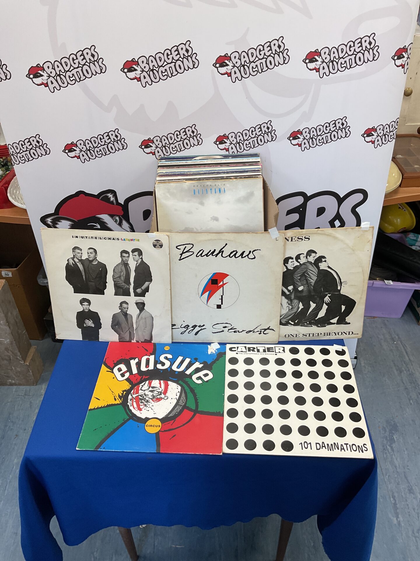 167 Collection of 1980s LPs