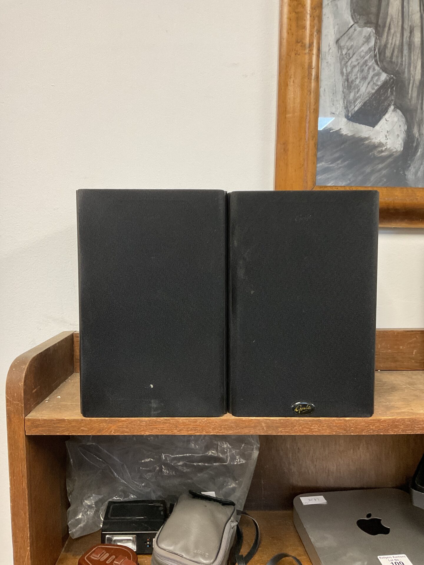 106 Pair of Gale Silver Monitor speakers