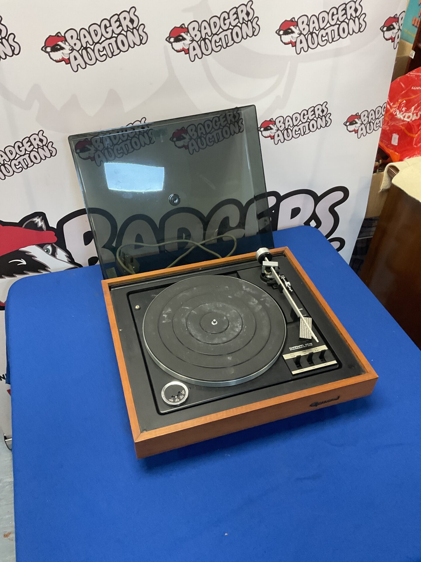 243 Garrard 86sb synchronous belt drive turntable