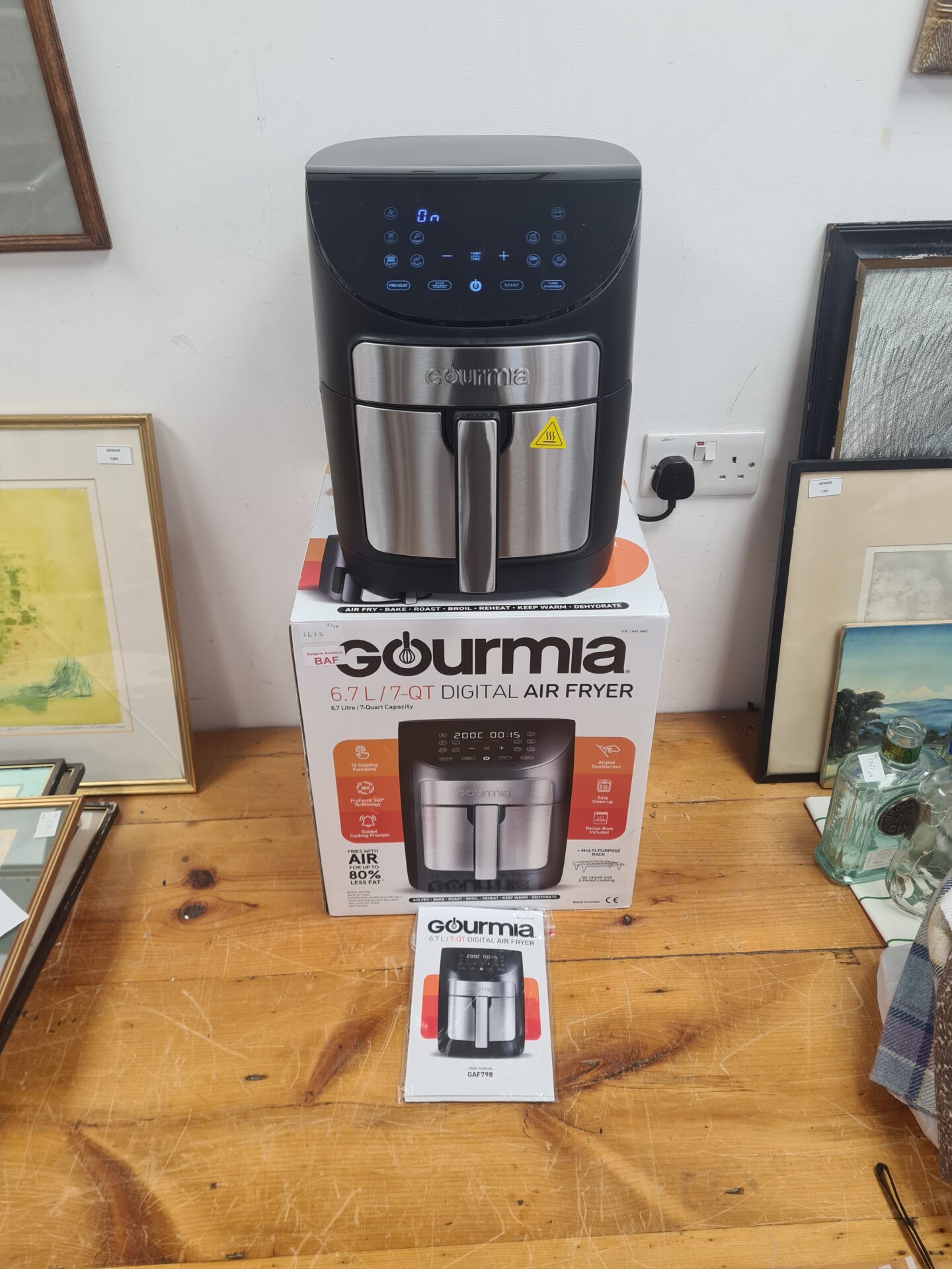 458 Gourmia 6.7L Digital Air Fryer