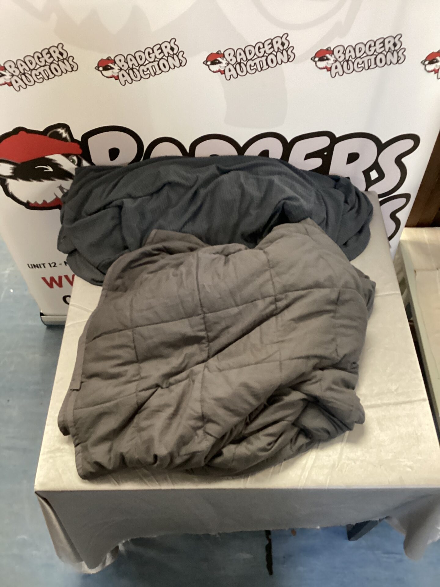 602 weighted blanket & sofa cover