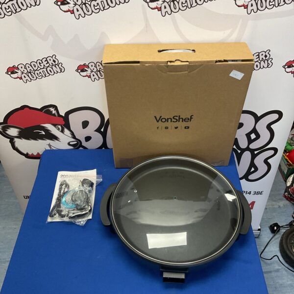 New VonShef multi wok still sealed in its original box.