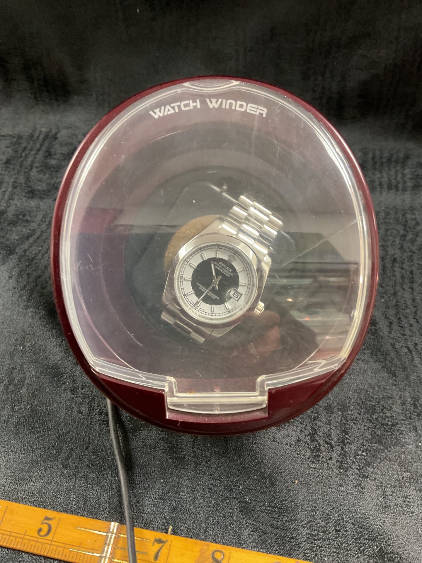 853 replica rolex in watch winder working