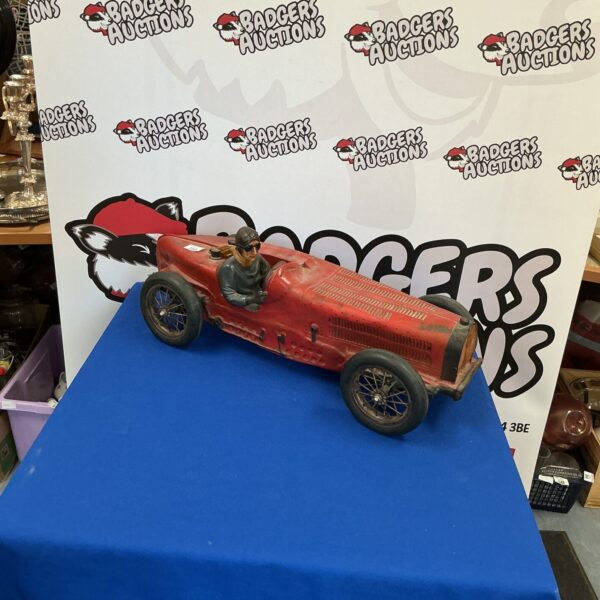 Large 70cm resin Bugatti model car replica for collectors.