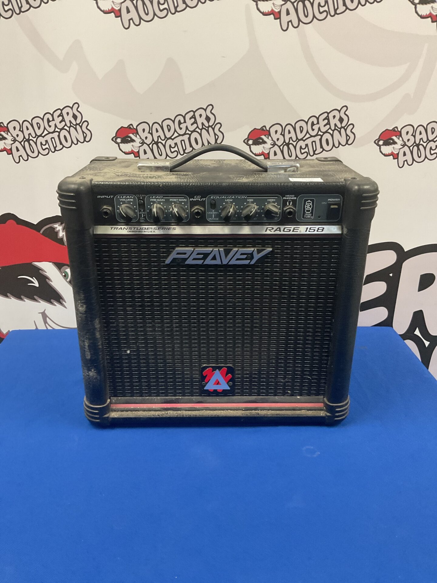 132 Peavey Rage 158 Transtube series guitar amp