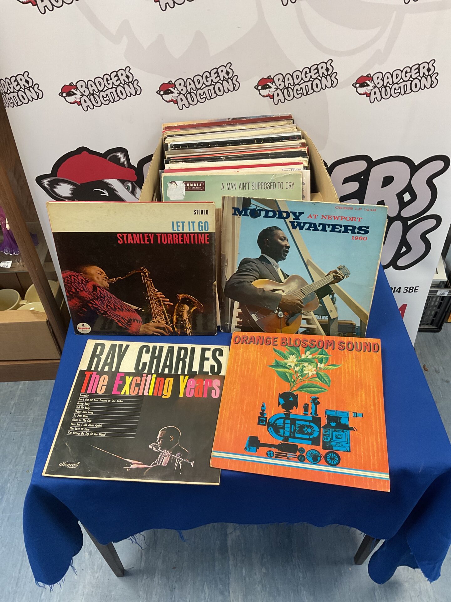 147 Collection of Jazz LPs and Blues