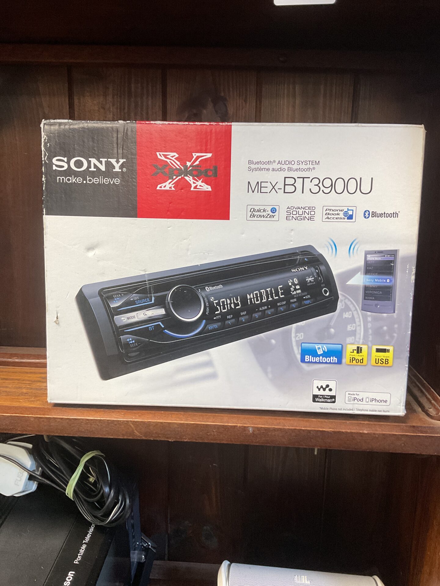 178 Sony MEX-BT3900U Car bluetooth audio system