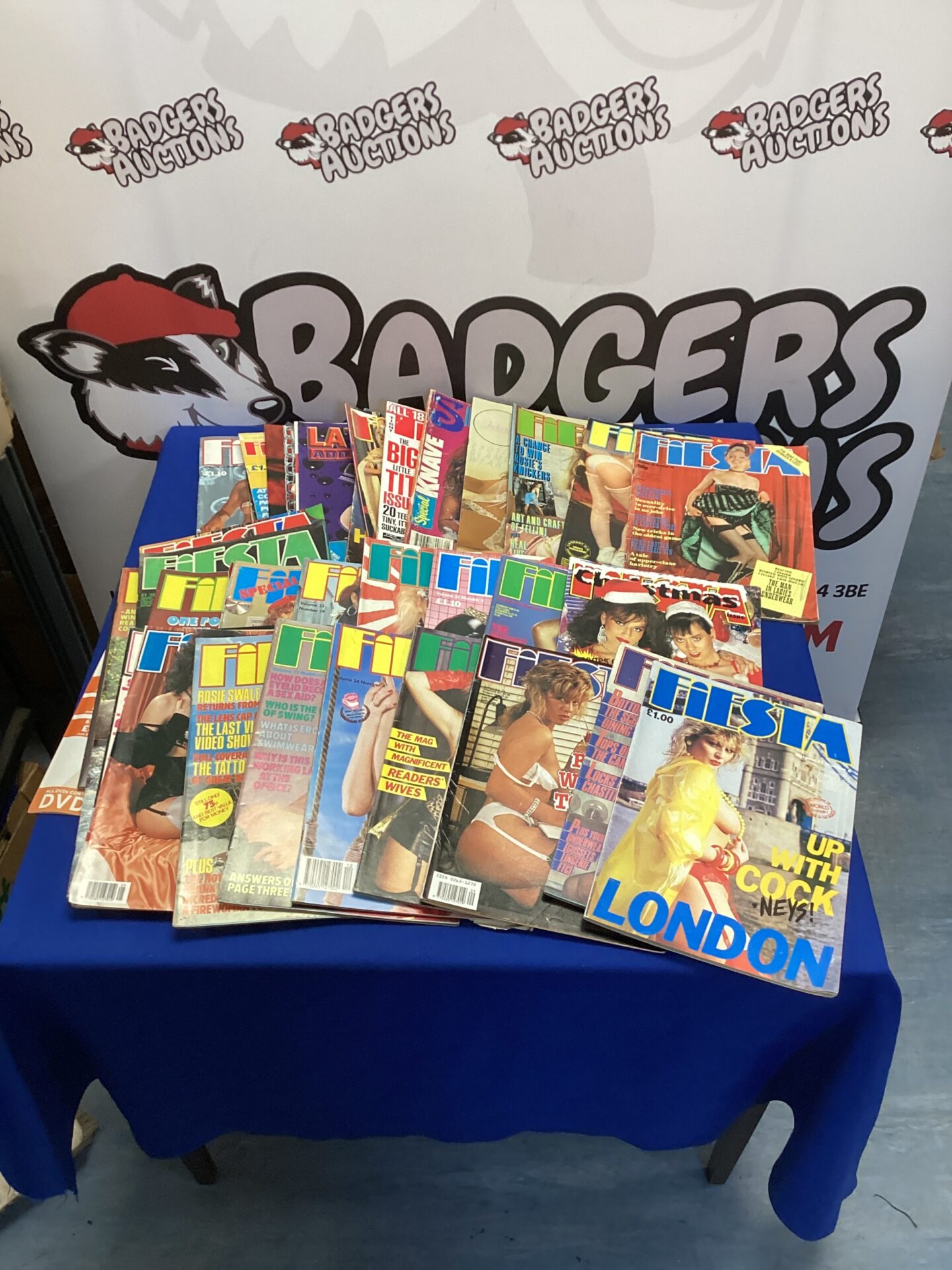 536 Quantity of adult magazines inc fiesta, knave & tight