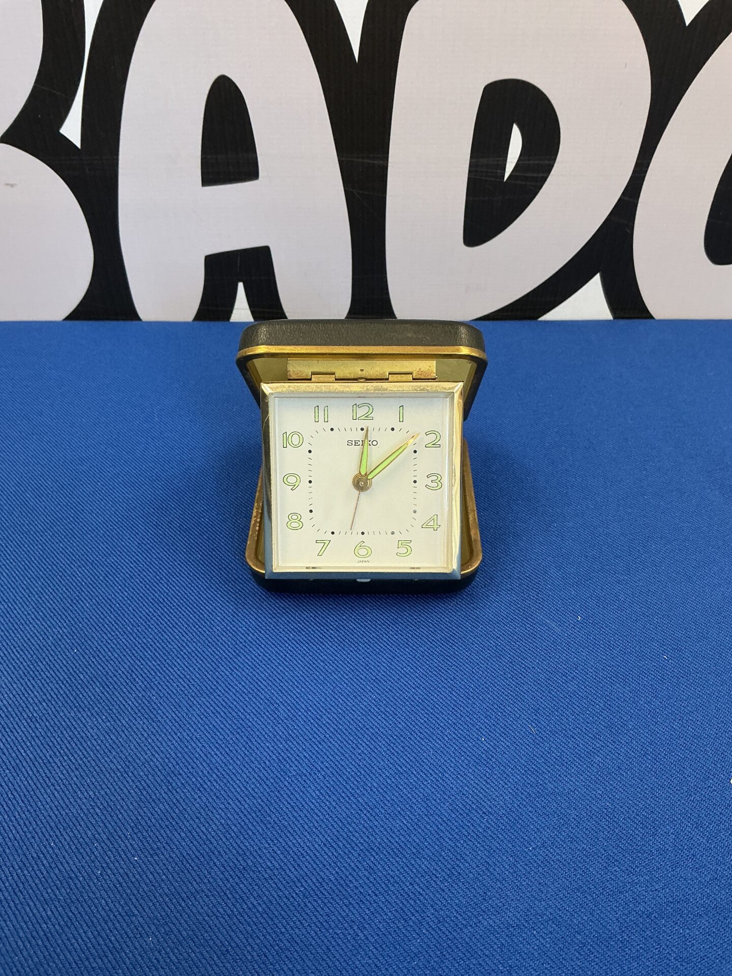 238 Vintage Seiko Travel Clock
