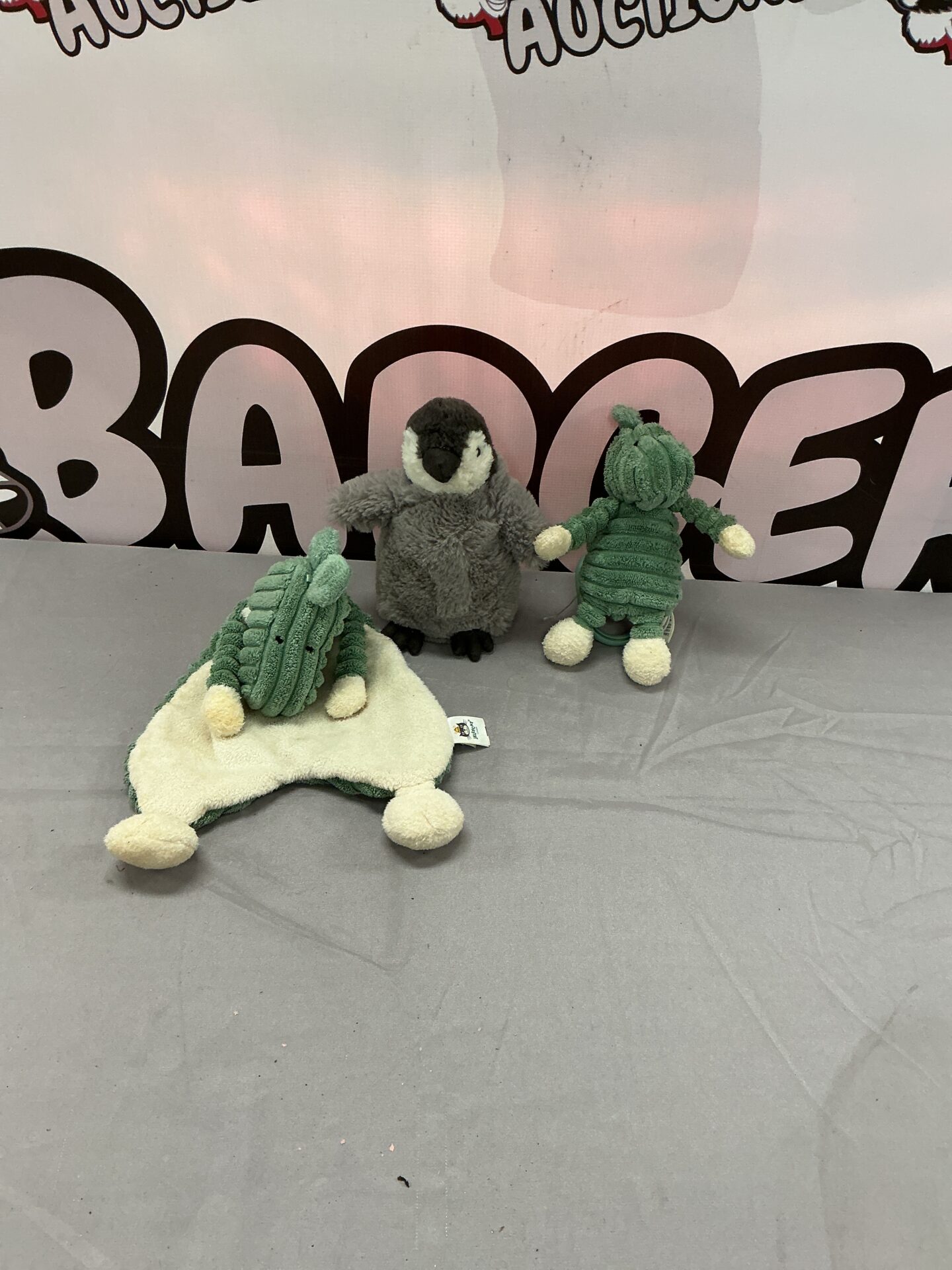 372 Three Jelly Cat soft toys