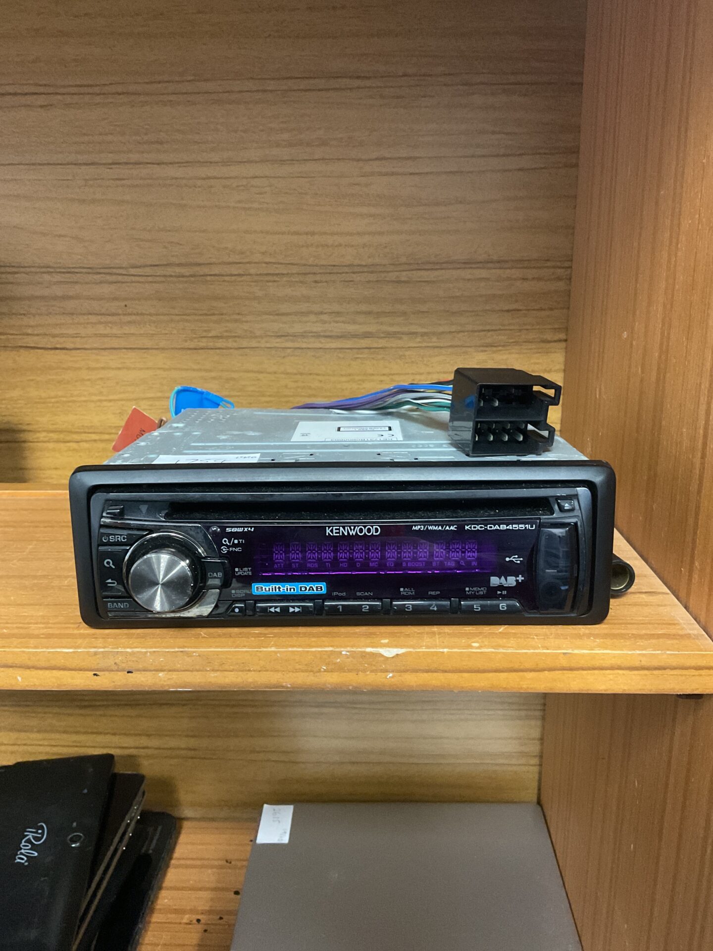 220 Kenwood KDC-DAB4551U car stereo