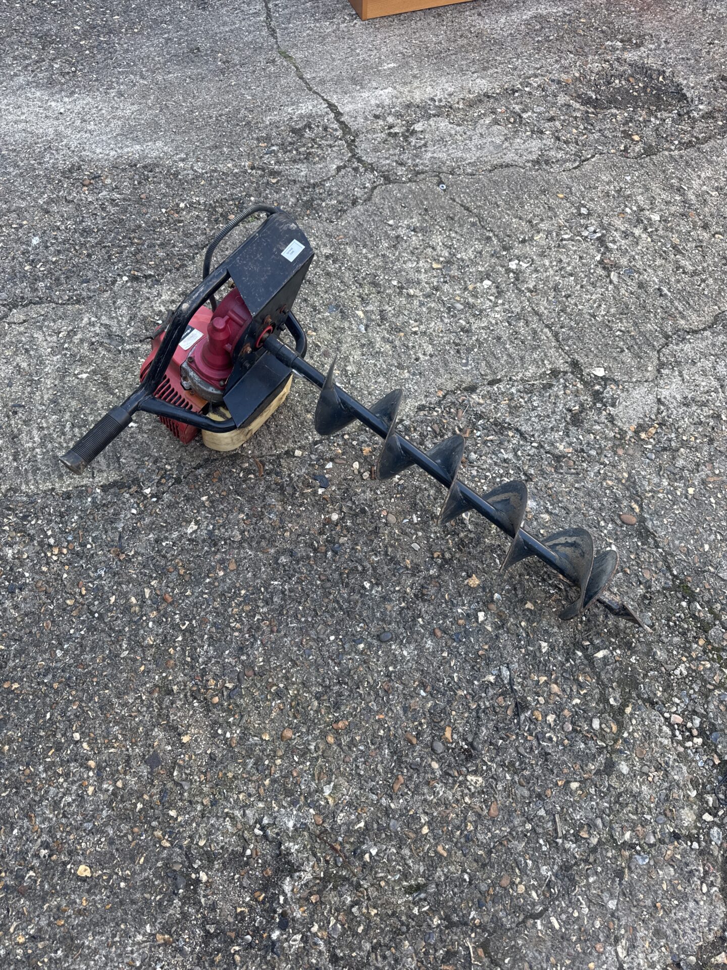 1167 Nielsen ct2993 petrol post boring tool – spares/repairs, spark plug cable broken