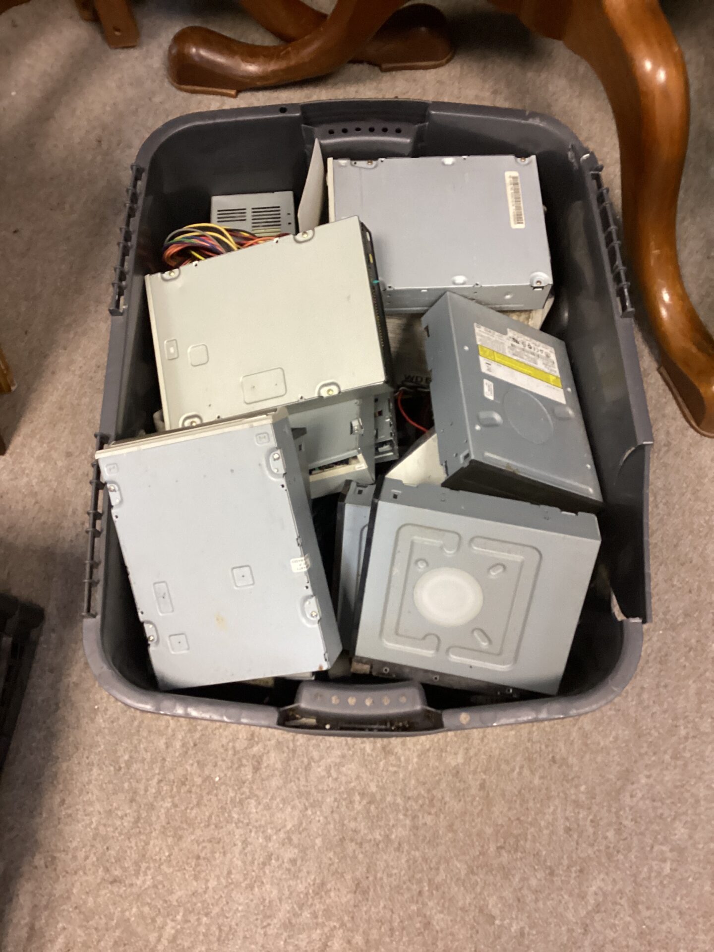 1246 Bundle of mixed pc cd drives