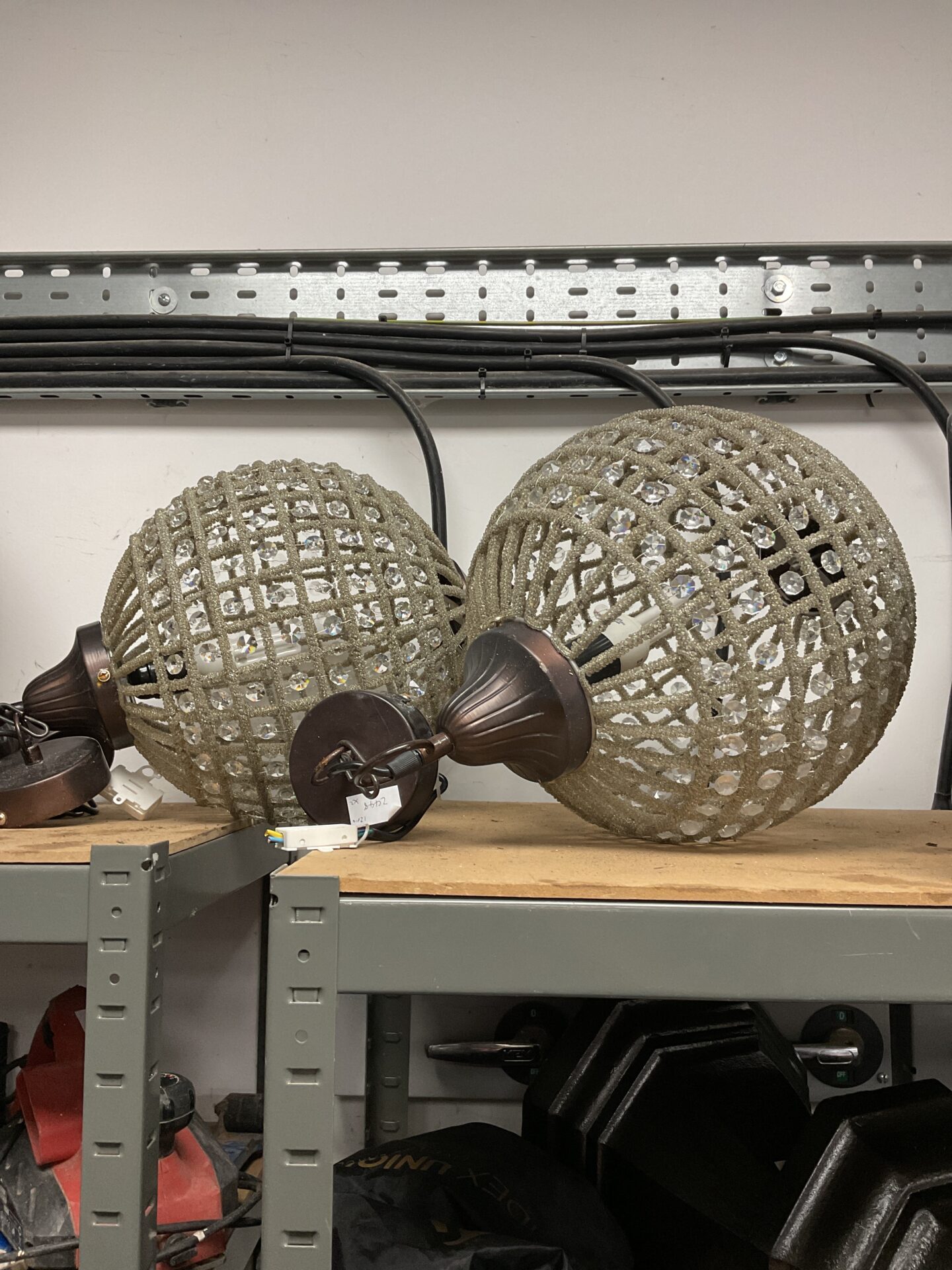 964 Plastic Bead Ceiling Lights – Vintage Retro Lighting