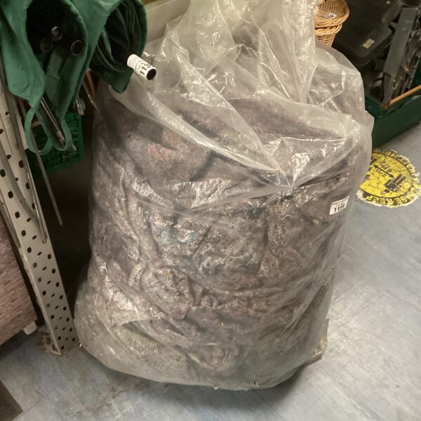 Large lot of used removal blankets for furniture protection.