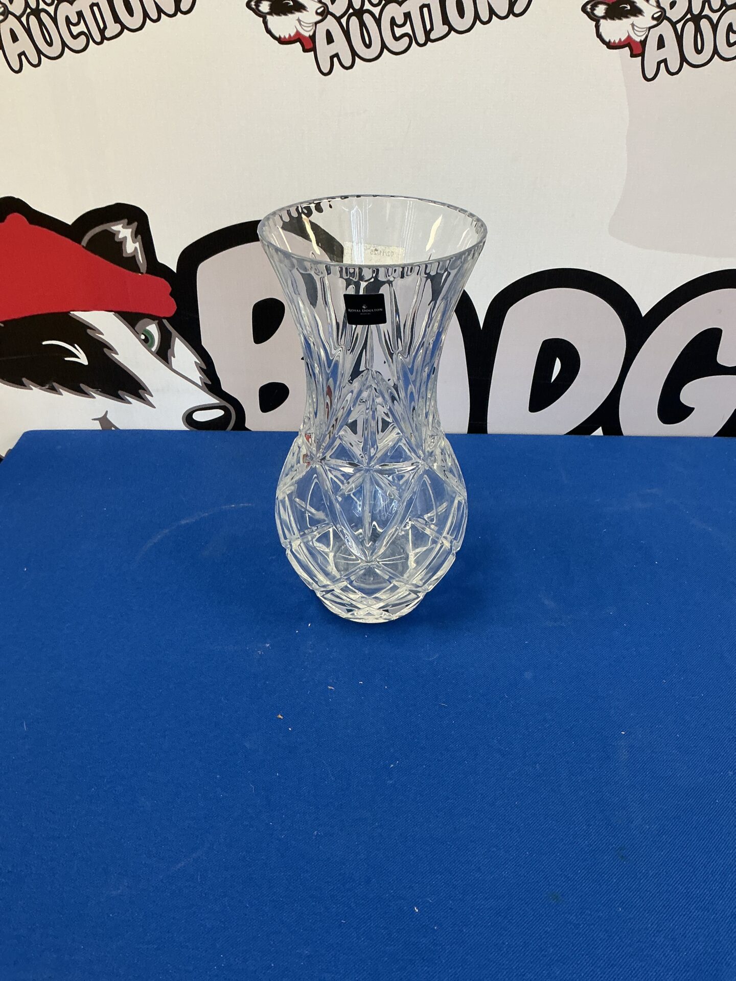 305 Royal Doulton Crystal Vase