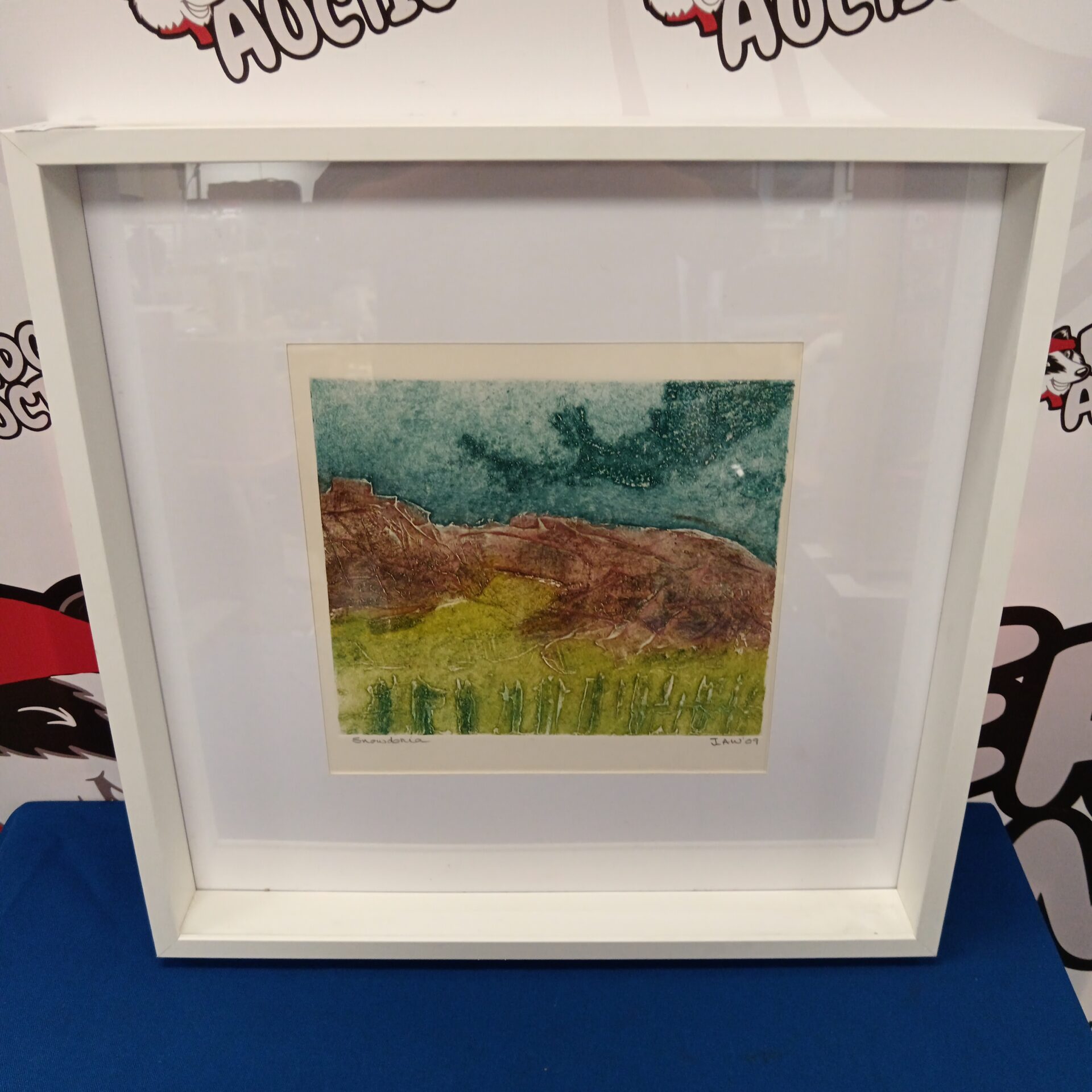 783 Jaw 09 signed landscape artwork of Snowdonia