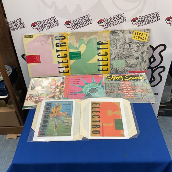 Street Sounds Electro LP vinyl record in good condition.