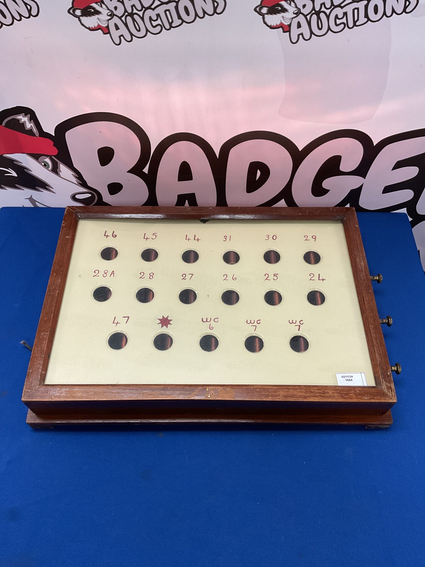 001 Vintage butlers bell box