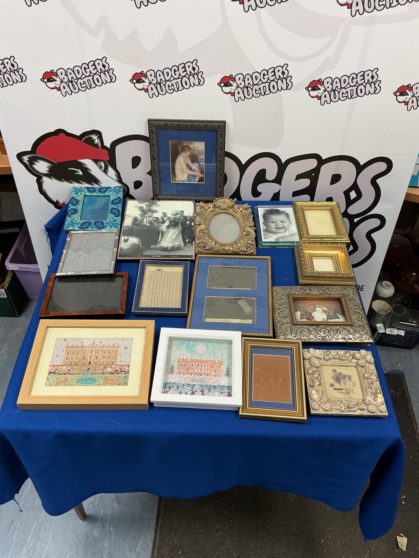 294 Selection of photo frames