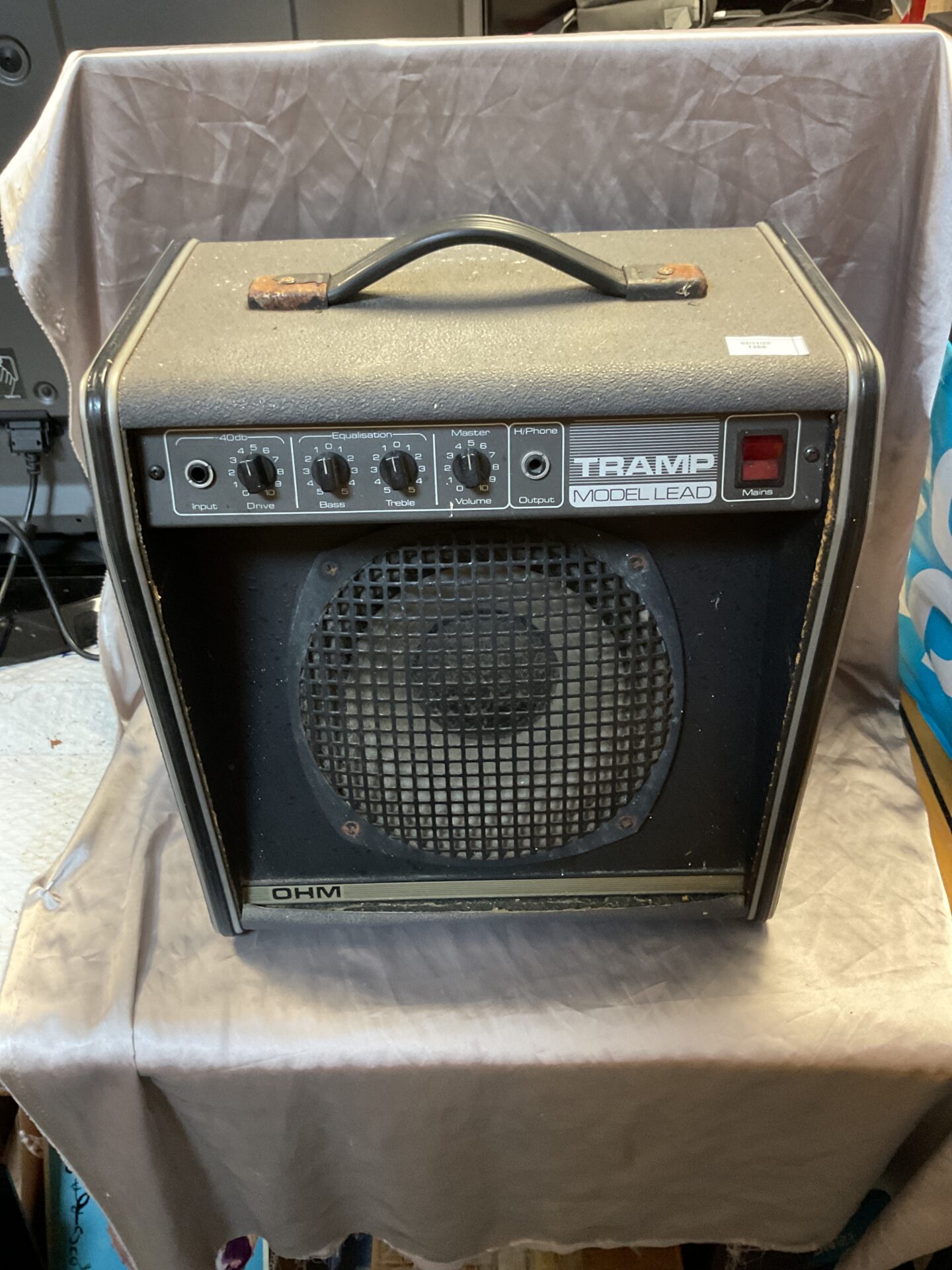 184 Tramp Model Lead OHM amplifier