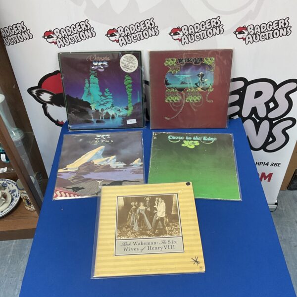 Yes Relayer LP vinyl record cover, a classic progressive rock album.