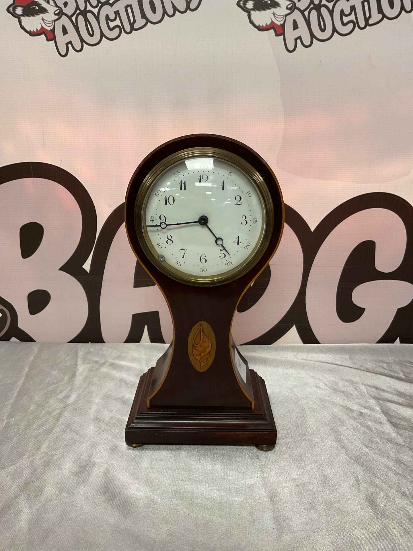 021 Antique french made balloon clock