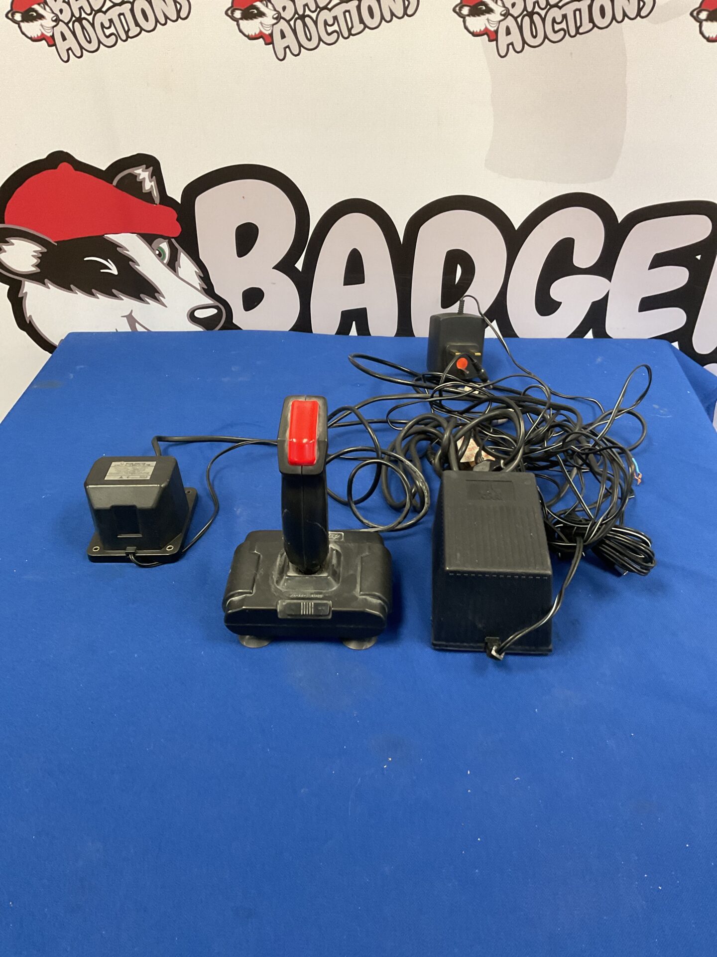 133 Atari Spectravideo model 318-102 joystick with mains adapter