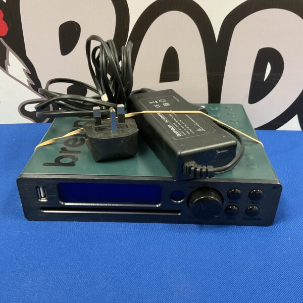 Brennan JB7 HiFi system with power cable visible.