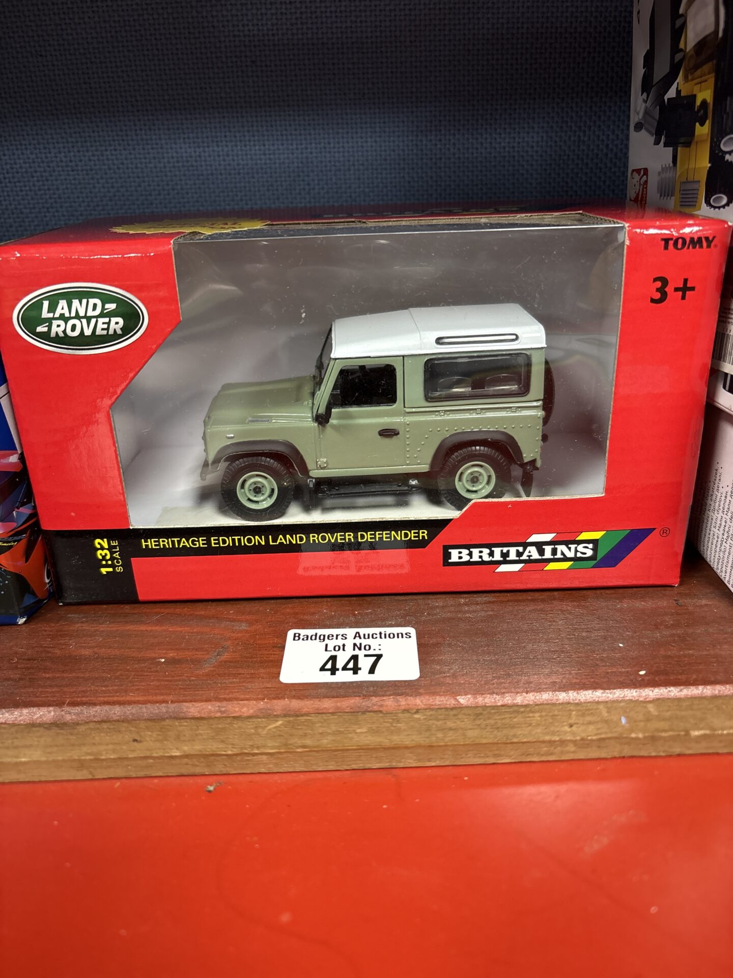 447 Boxed Britains Land Rover Diecast Model