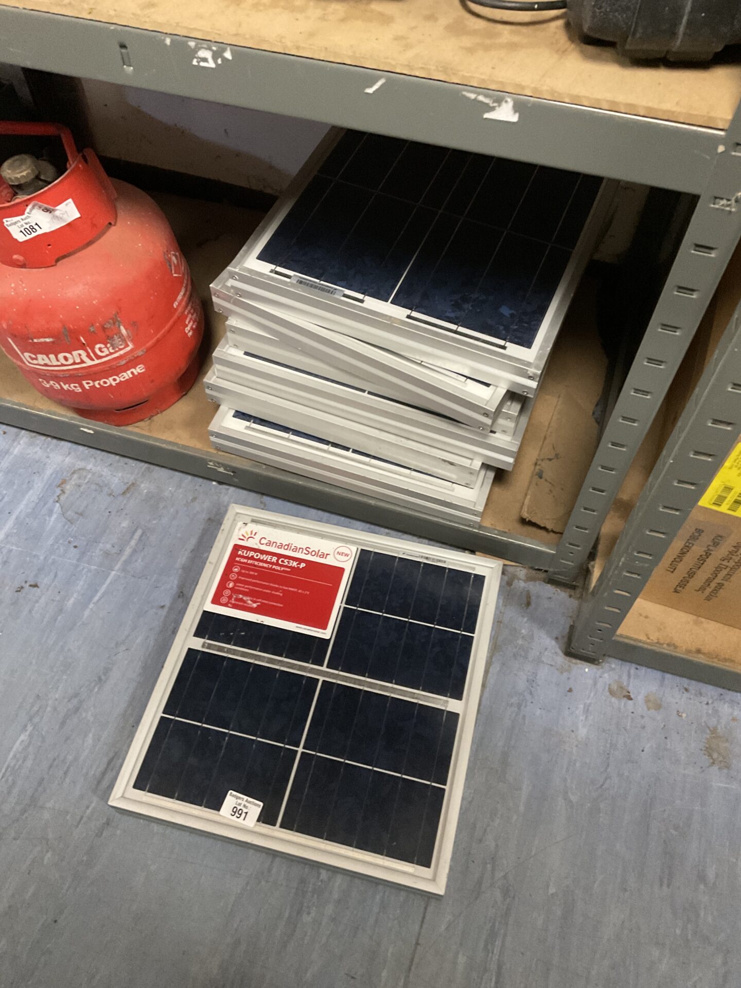 991 Quantity of canadiansolar kupower cs3k-p solar panels