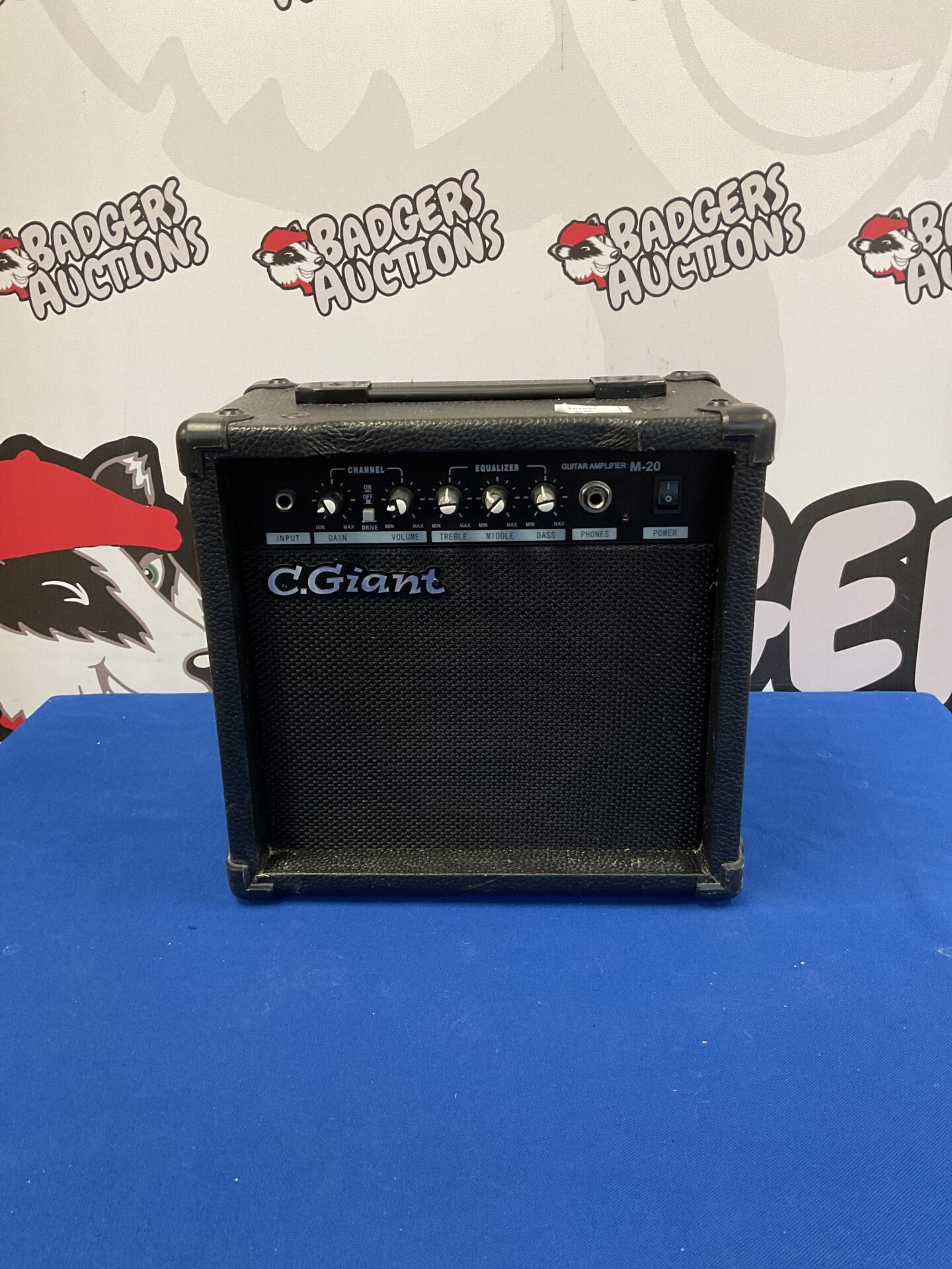 110 C.Giant M-20 guitar ampifier