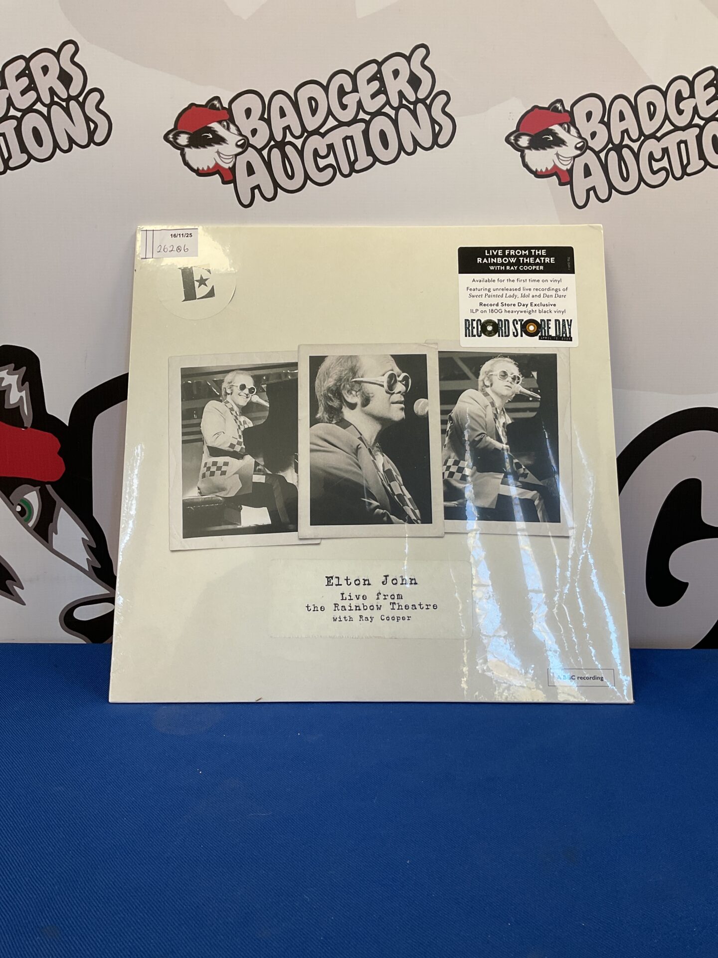 120 Elton John Live from the Rainbow Theatre with Ray Cooper 12” record