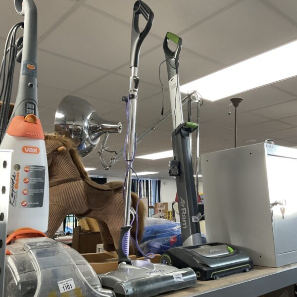Gtech AirRam cordless vacuum cleaner for easy home cleaning.