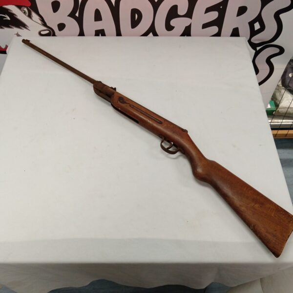 Antique Haenel Mod 1 air rifle, vintage German airgun.