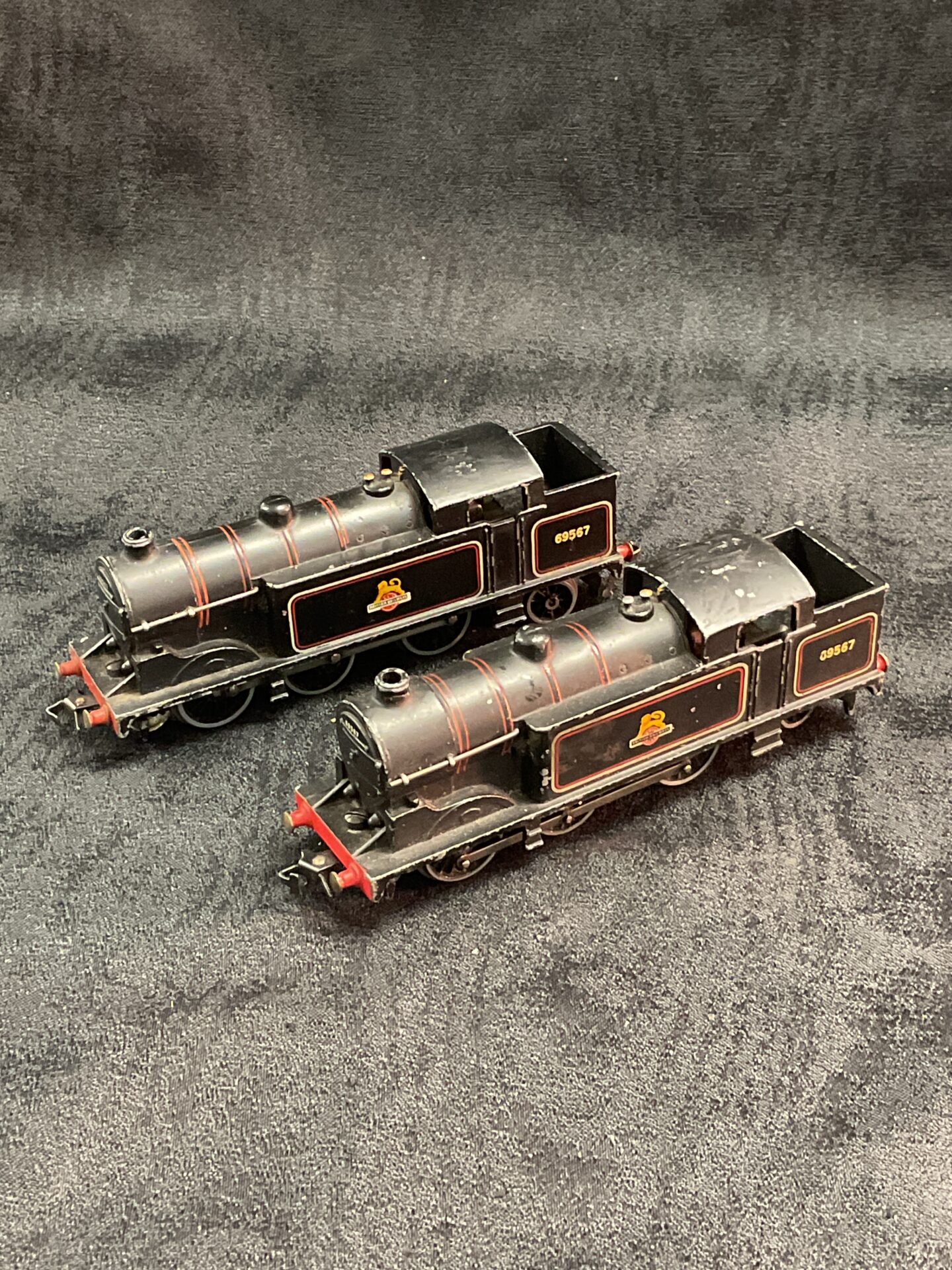 1001 two hornby diecast three rail tank engines