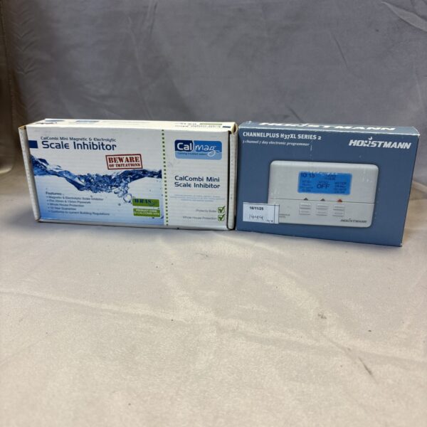 Vintage Horstmann Channel Plus programmer with Cal Mag scale inhibitor unit.