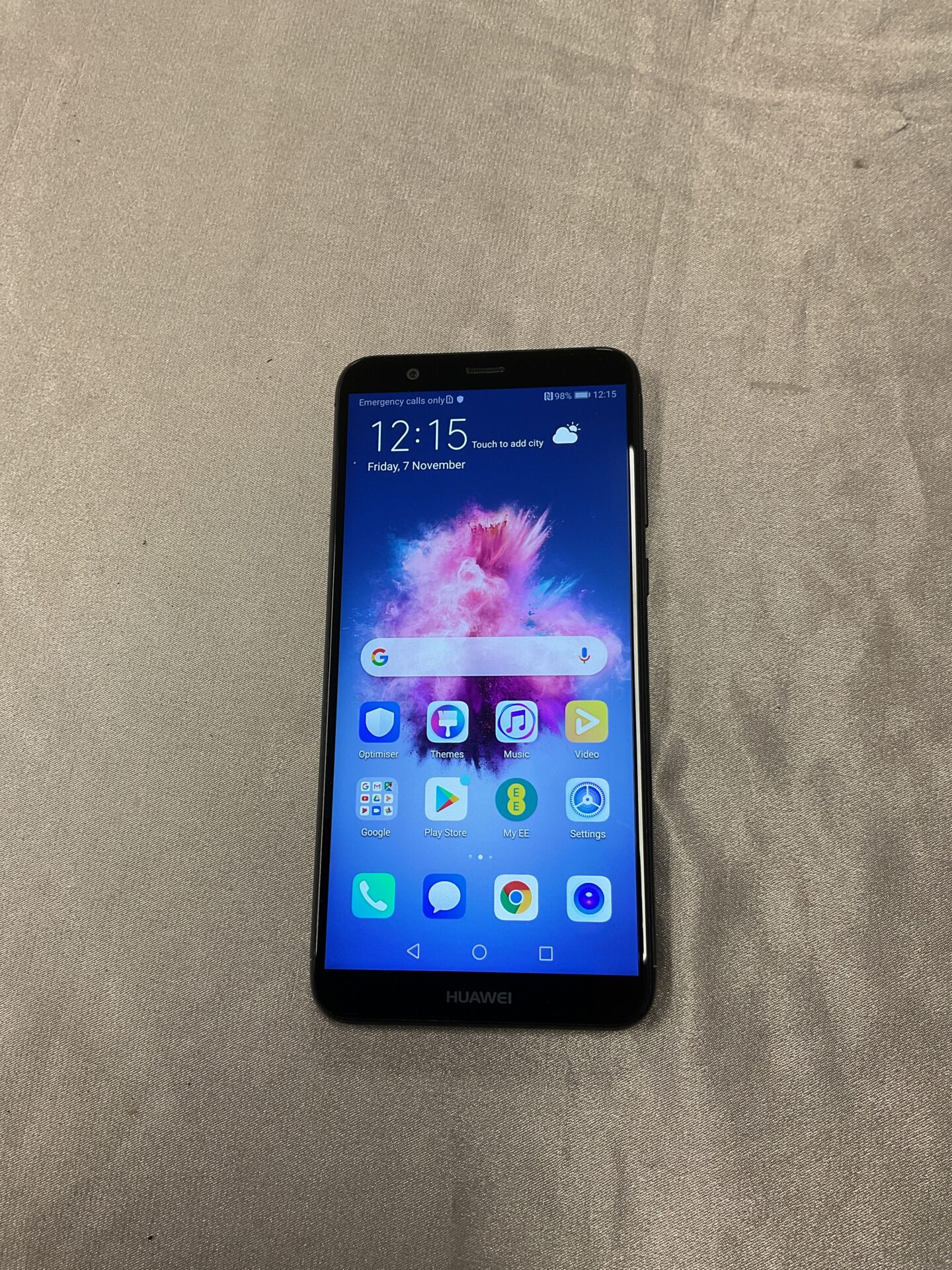 222 Huawei fig-lx1 mobile phone working