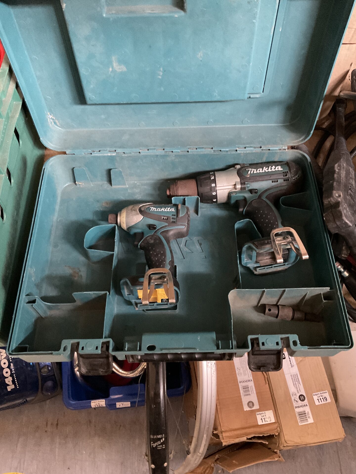 1106 Two Makita cordless power tools body only – untested