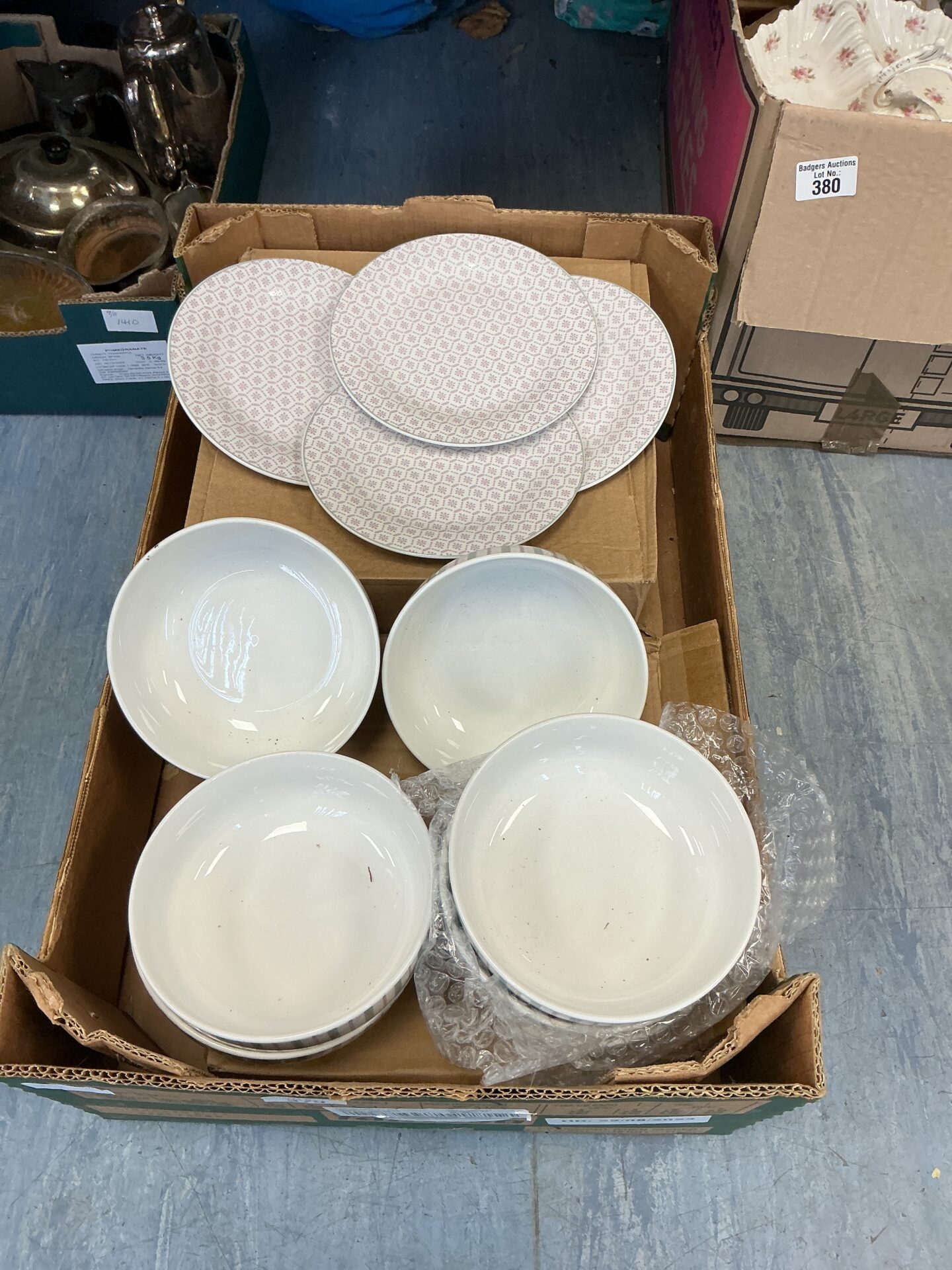379 Selection of New Next crockery