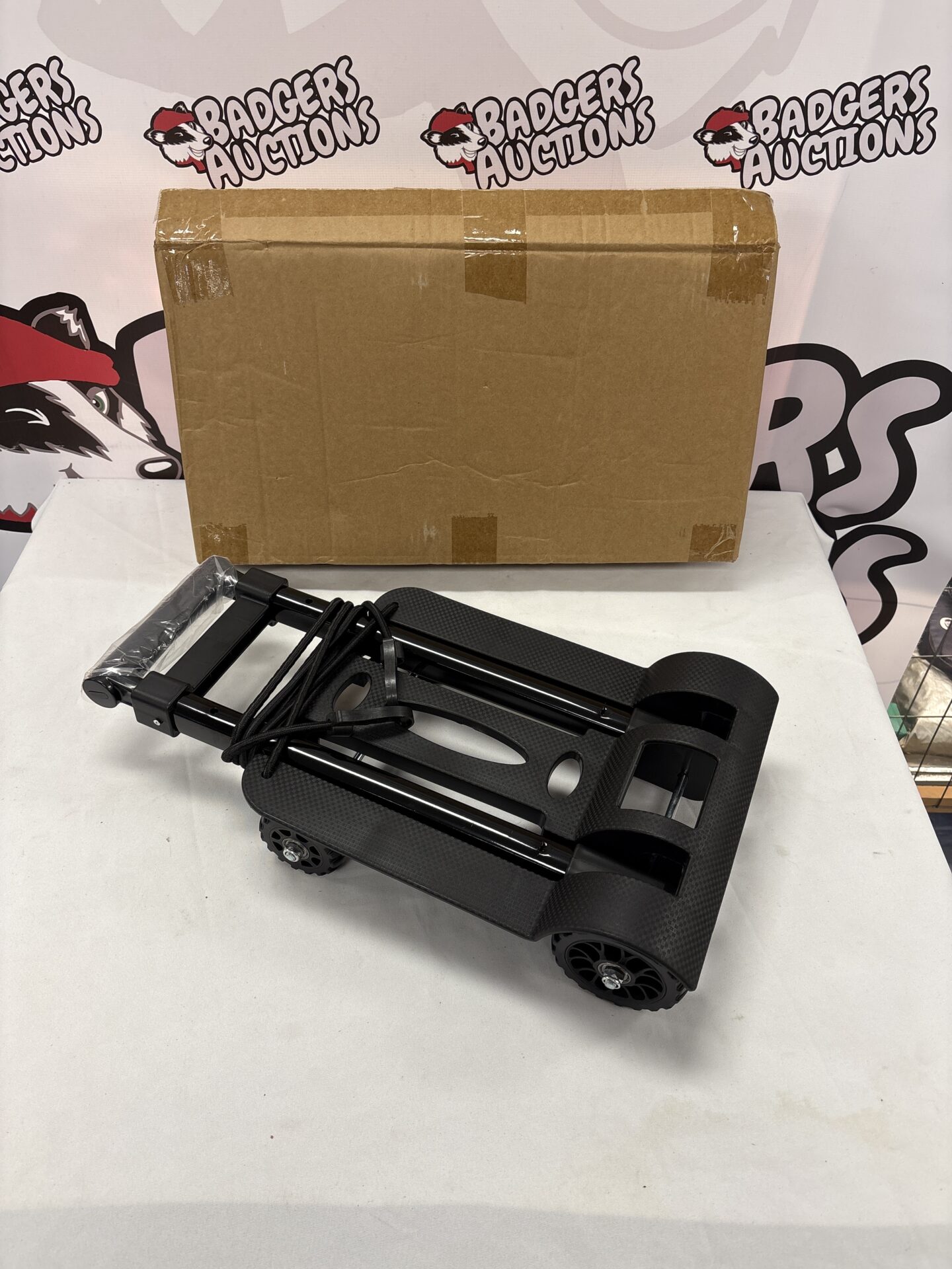 472 New portable trolley in box