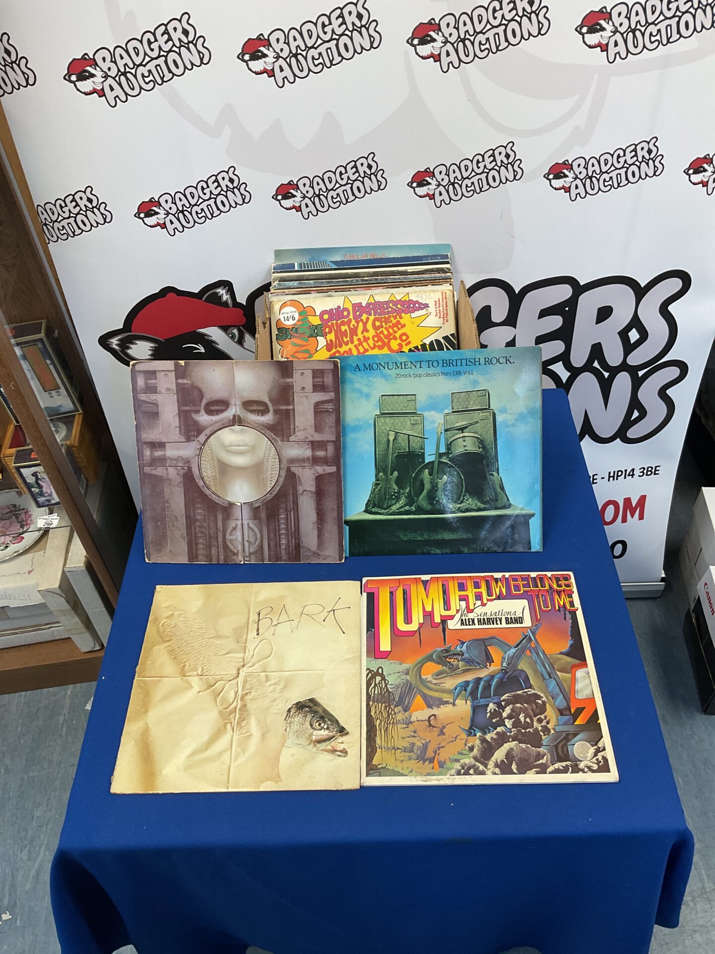 171 Collection of Prog. Rock LPs