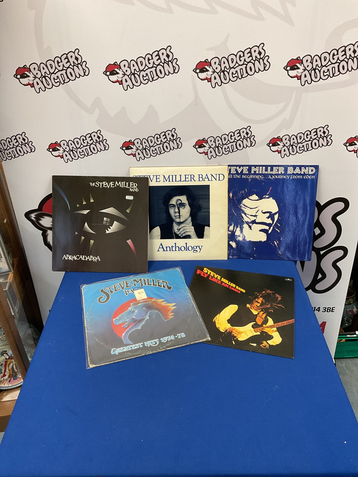 170 Collection of Steve Miller LPs