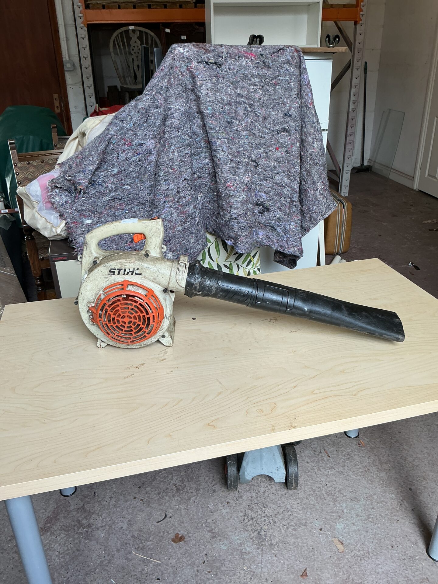 1249 Stihl Petrol leaf blower