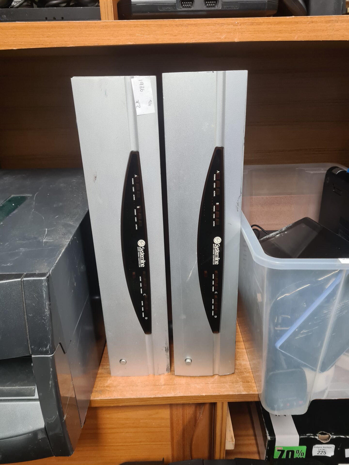 235 Two systemline Multi room controllers