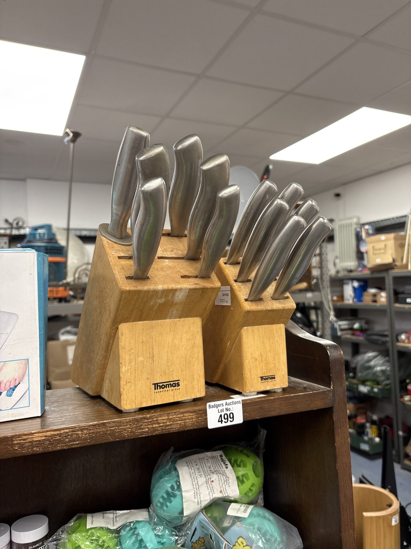499 Two Thomas Knife Block Sets